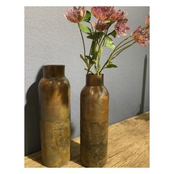 Vaser m/kobber finish st 2 stk 