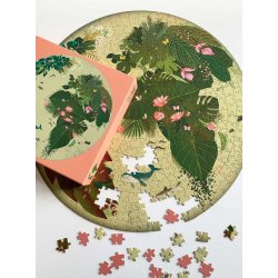 Puslespil verdenskortet I love mother earth