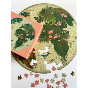 Puslespil verdenskortet I love mother earth