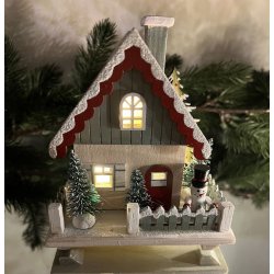 Julehus med LED lille - La Vida