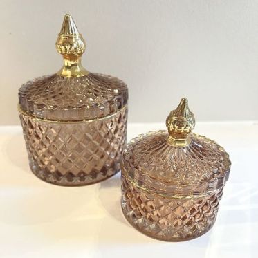 Tandkrus og glaskrukker