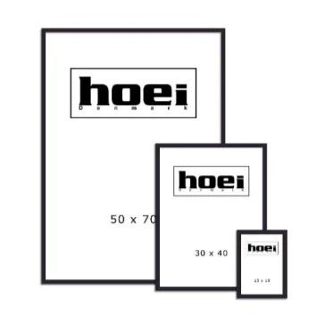 Hoei 111 - tr&aelig;ramme i sort