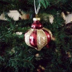 Julekugle - ornament blush