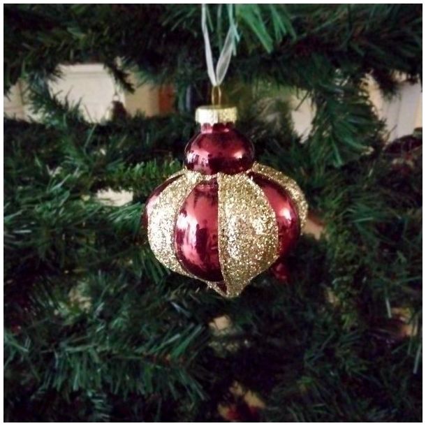 Julekugle - ornament blush