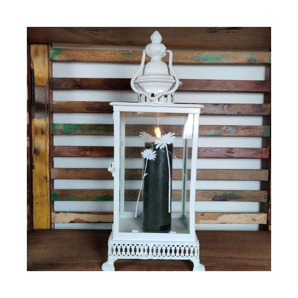 LED bloklys D5 x H15 cm grn