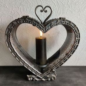 LED bloklys D5 cm x H12,5 cm gr�n