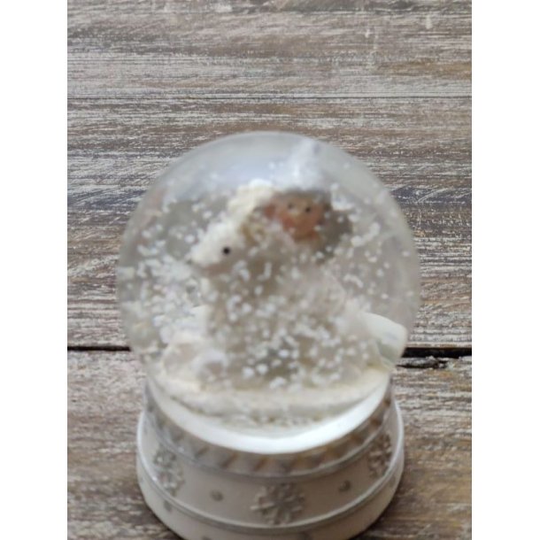 Rystekugle med engel