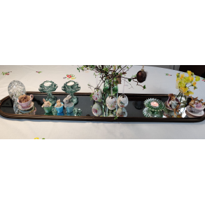 Vgspejl - spejlfad p bordet