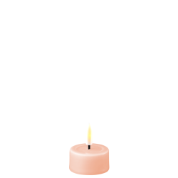 LED lys rosa lille fyrfadslys 