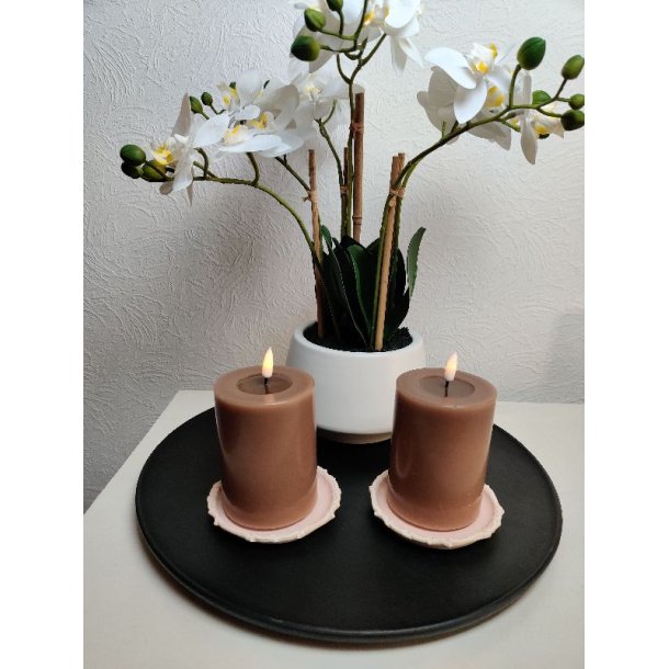 LED kunstig bloklys H12,5 cm