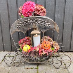 Udendrs LED hvid bloklys 3D statisk real flamme ml: D 7,5 cm x H 15 cm