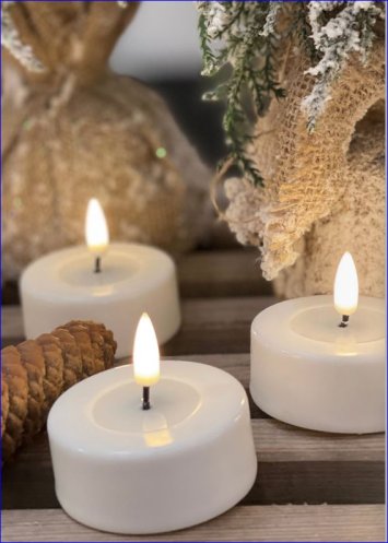 Indendørs LED fyrfadslys