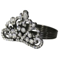 Servietring m. kongekrone 