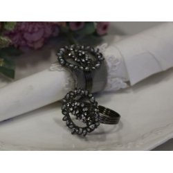 Servietring m. perler