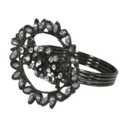 Servietring m. perler