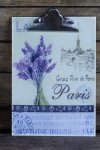 Clipboard Paris - Lavendel