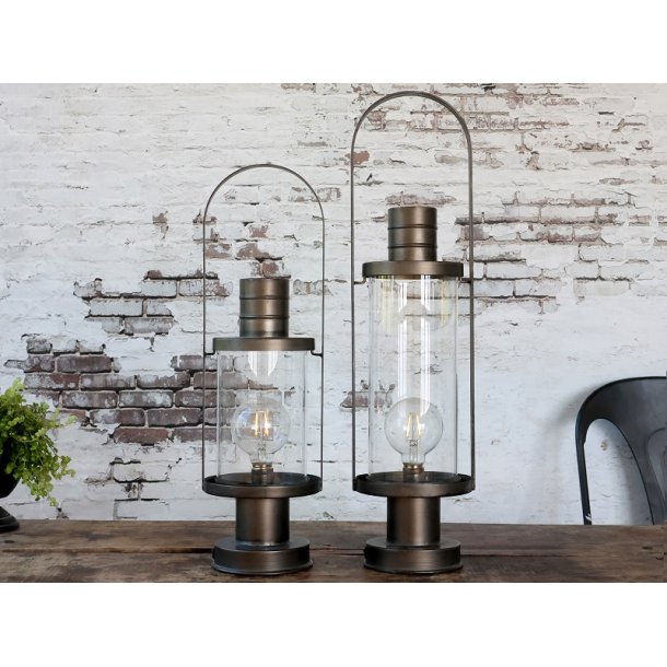 Fransk Stald Lanterne, inkl pre og timer.