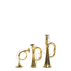 Chic Antique Trompet st-Messing look