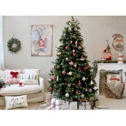 Julekugle, 10 cm, candy mnsteret