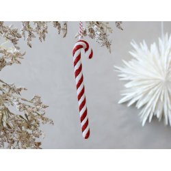 Juleslikstok til ophng candy stribet