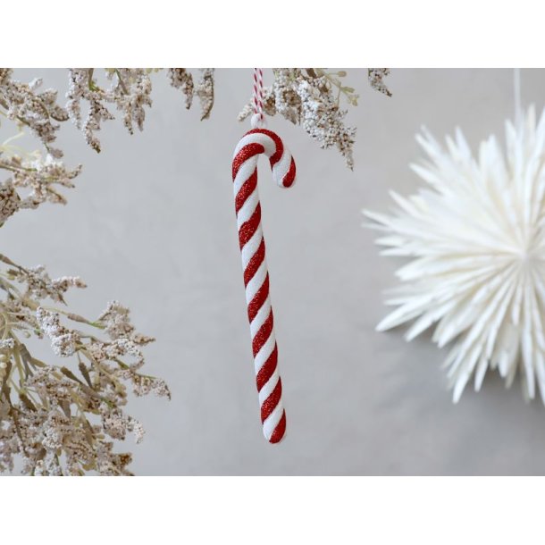 Juleslikstok til ophng candy stribet