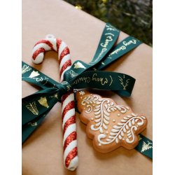 Juleslikstok til ophng candy stribet