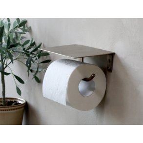 Chic Antique Toiletrulleholder messing