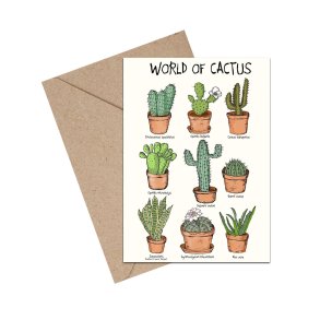 Gavekort - World of cactus