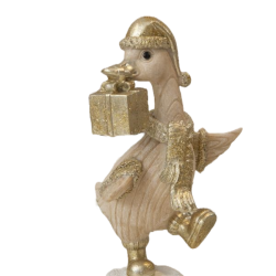 juleand-figur-med-gyldne-detaljer