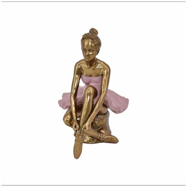 Figur - Ballerinaer i pink kjoler