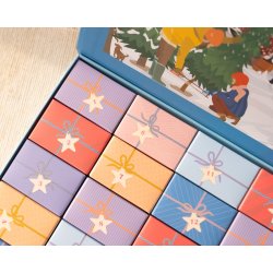 VISSEVASSE � Puslespilsjulekalender � Christmas Trees &amp; Snowflakes - 1.000 brikker