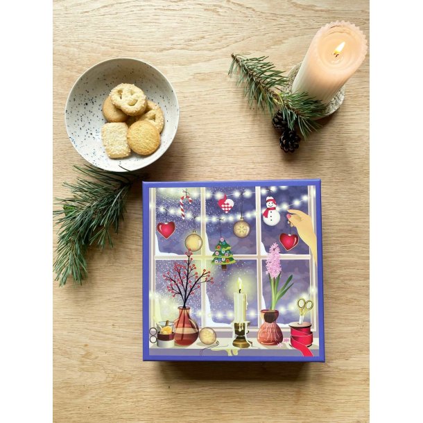 VISSEVASSE � Puslespil � Christmas Window med 500 brikker