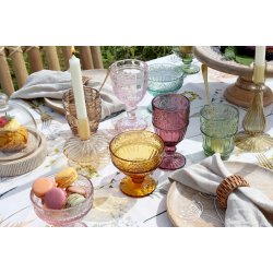 Drikkeglas i 6 assorterede farver