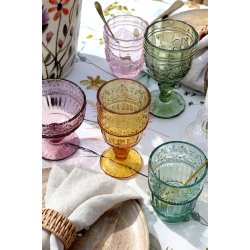 Drikkeglas i 6 assorterede farver