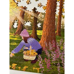 VISSEVASSE � Puslespil � Forest Treasures (1000 brikker)