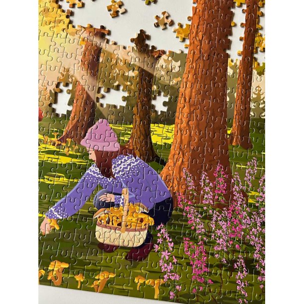 VISSEVASSE � Puslespil � Forest Treasures (1000 brikker)