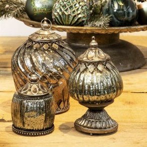 La Vida LED lanterne, antik look i 3 st�rrelser