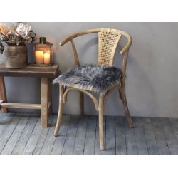 Lammeskind gr imiteret til stol