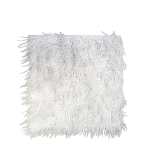 Lammeskind hvid imiteret til stol