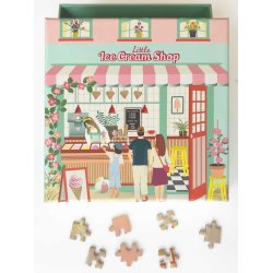 VISSEVASSE - Puslespil - Little ice cream shop med 150 brikker