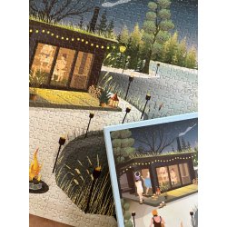 VISSEVASSE � Puslespil � Sauna by the Lake (1000 brikker)
