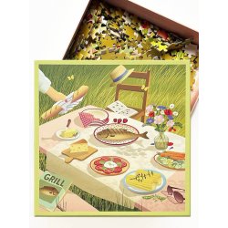 Summer Table & Me puslespil med 500 brikker og sommerligt motiv.
