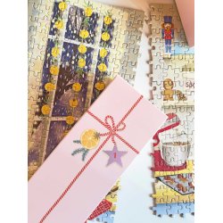 VISSEVASSE � Puslespiladventkalender - Sweet Christmas 1000 brikker