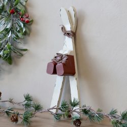 Vintage ski m. stvler, L33 cm