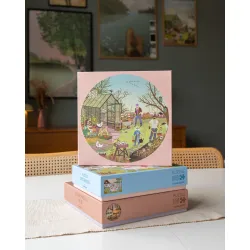 Puslespil  Spring Feeling  rundt  1000 brikker  ViSSEVASSE