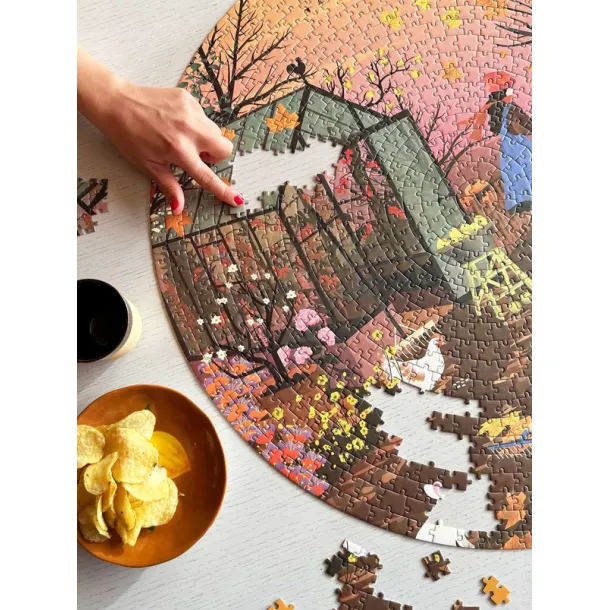 Puslespil  Autumn Feeling  1000 brikker  ViSSEVASSE