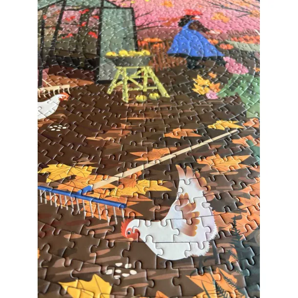 Puslespil  Autumn Feeling  1000 brikker  ViSSEVASSE