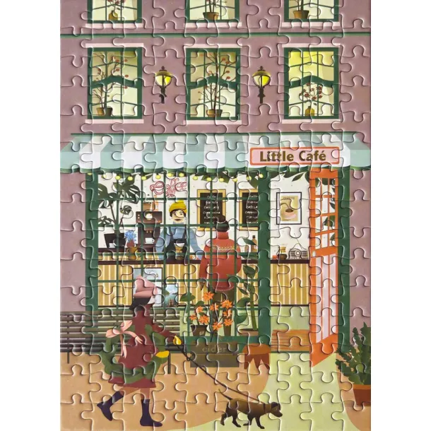 Puslespil  Little Caf  150 brikker  ViSSEVASSE