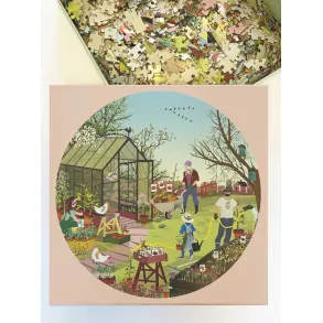 Puslespil � Spring Feeling � rundt � 1000 brikker � ViSSEVASSE