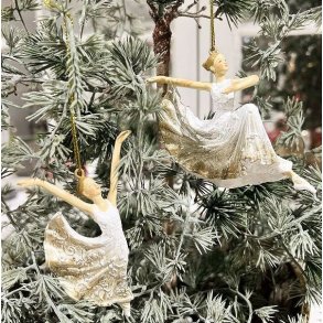 Ballerinaer til oph�ng med arme i forskellige positioner.